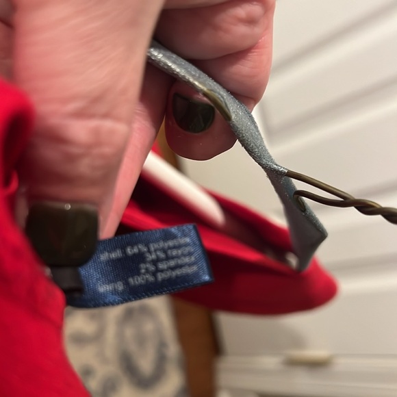 ELOQUII red sheeth in poly / rayon great condition , fully lined - Picture 6 of 7